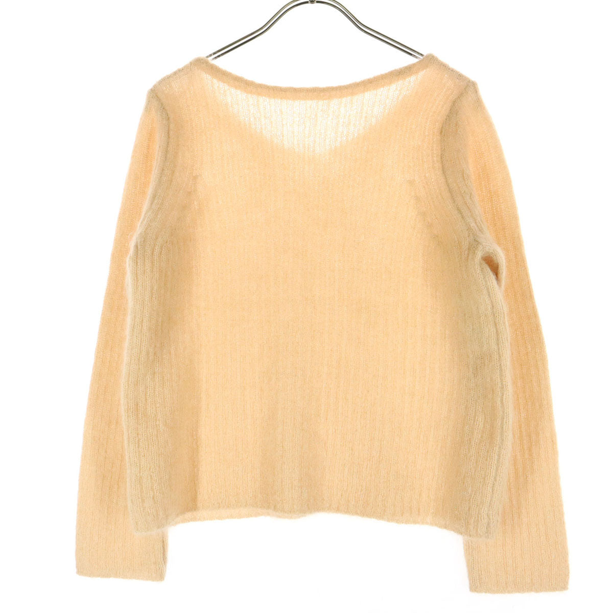 美品 ANAYI アナイ 長袖 ニット 38 ベージュ系 レディース