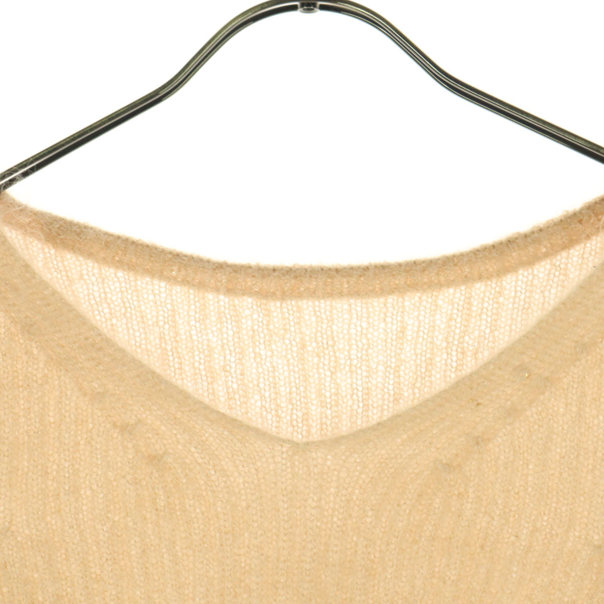 美品 ANAYI アナイ 長袖 ニット 38 ベージュ系 レディース