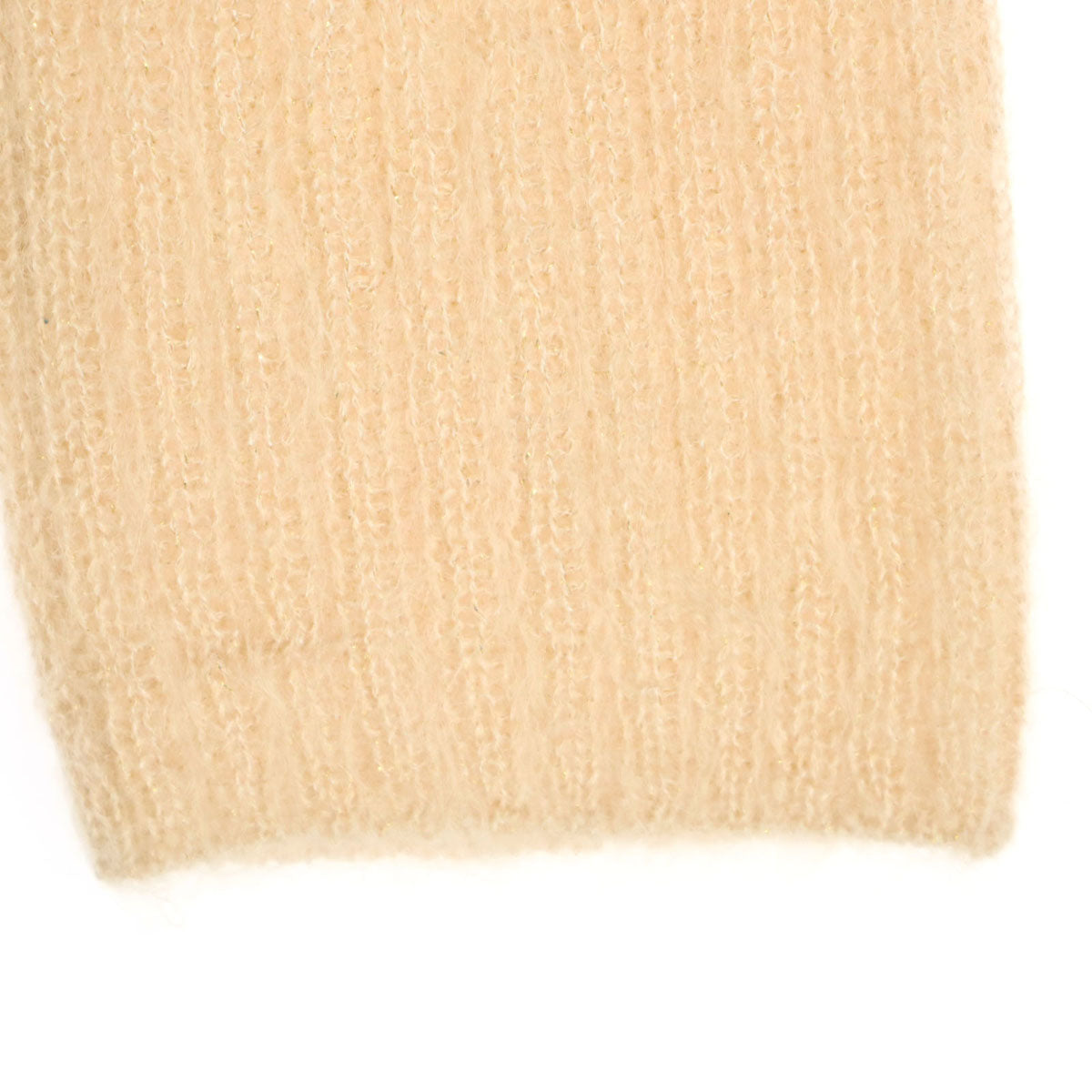 美品 ANAYI アナイ 長袖 ニット 38 ベージュ系 レディース