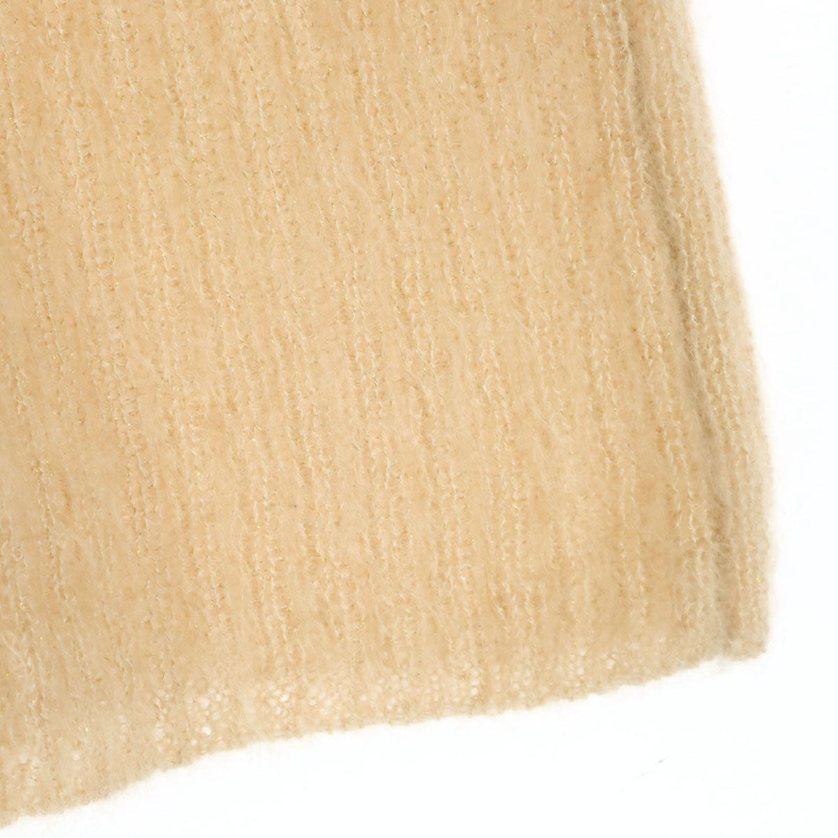 美品 ANAYI アナイ 長袖 ニット 38 ベージュ系 レディース