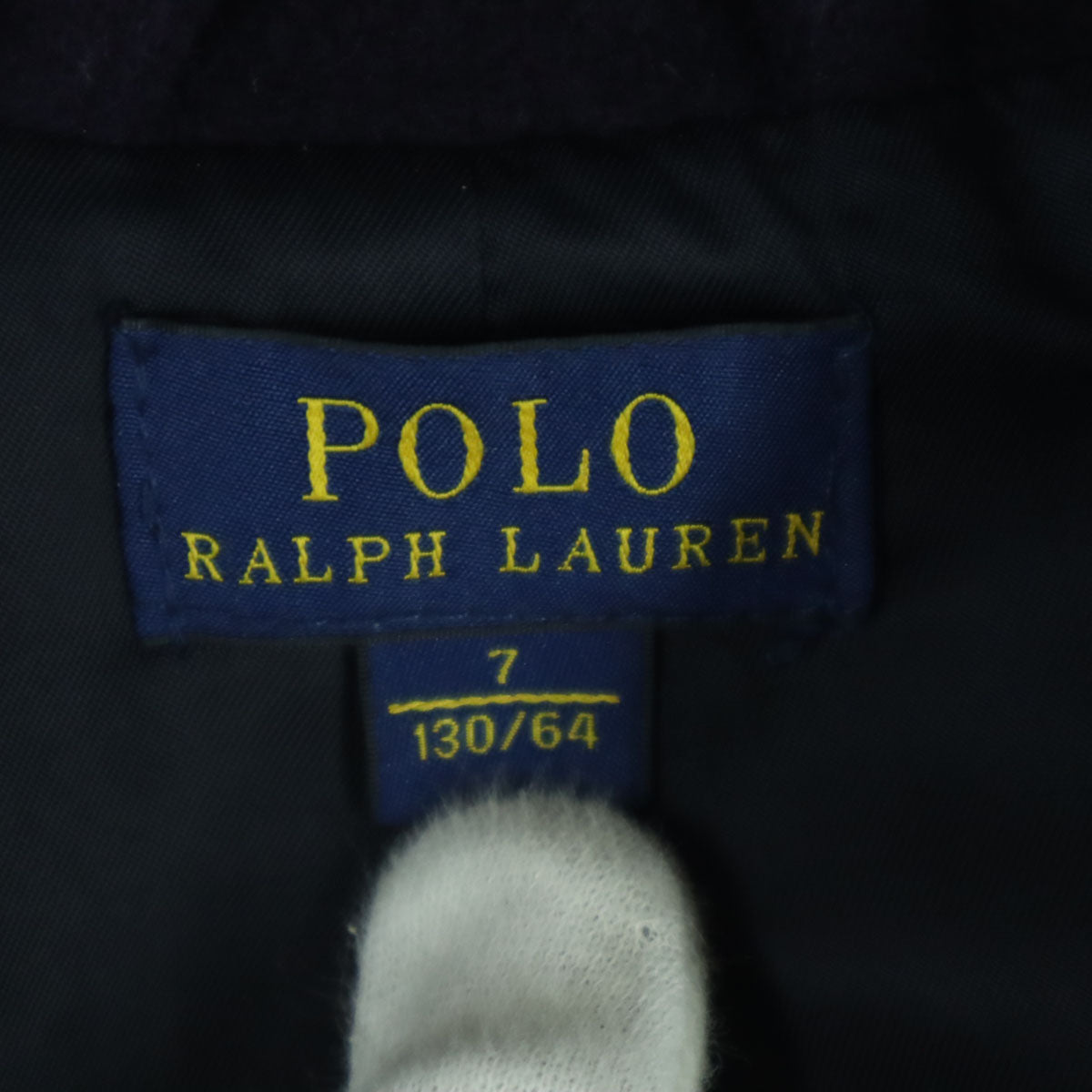 POLO RALPH LAUREN ポロラルフローレン 長袖 ピーコート 130 パープル系 キッズ