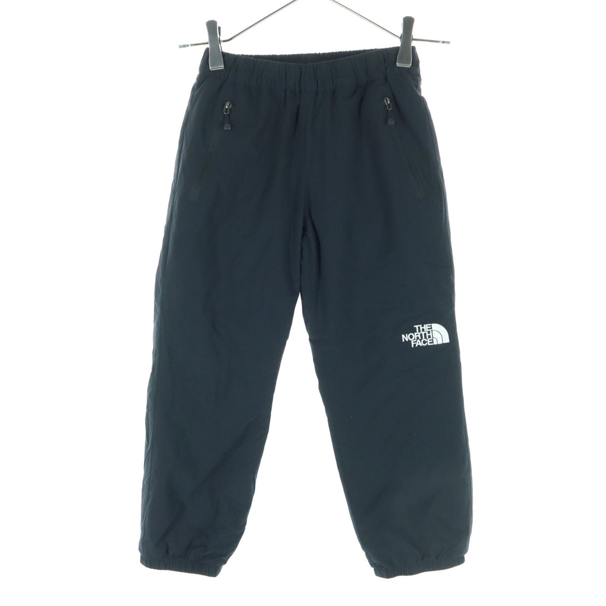 美品 THE NORTH FACE ザノースフェイス シャカシャカ 中綿ロングパンツ 110 ブラック NYJ82031 キッズ