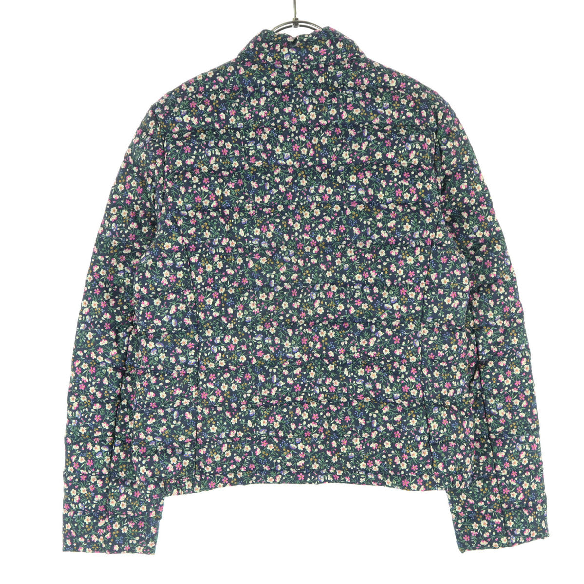 美品 POLO RALPH LAUREN ポロラルフローレン 花柄 長袖 ダウンジャケット L ブラック キッズ