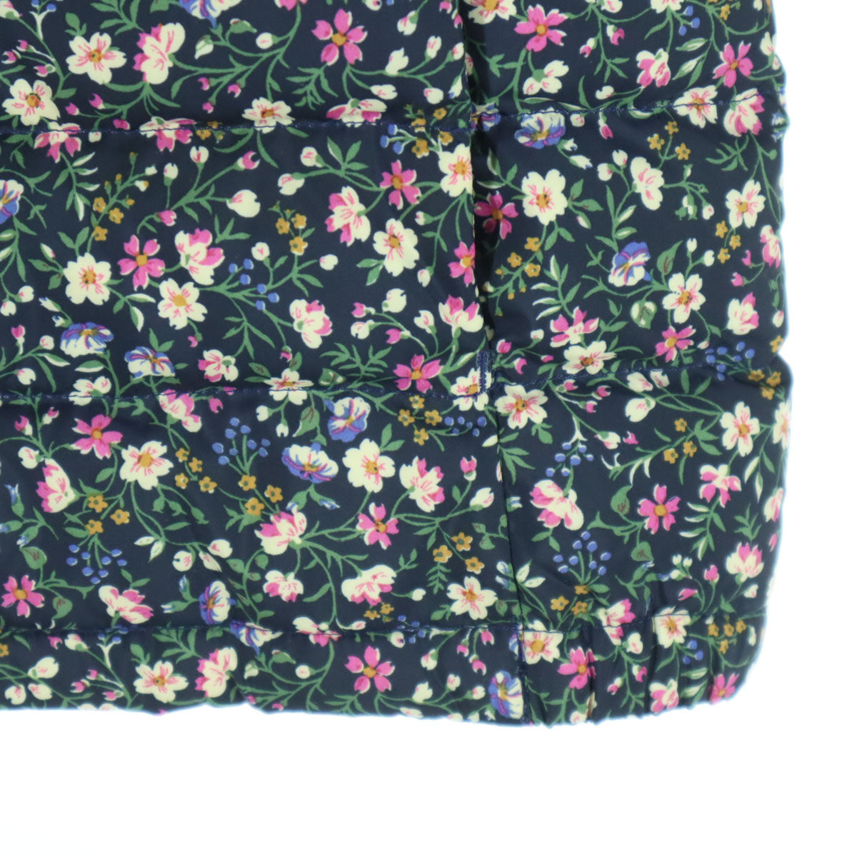 美品 POLO RALPH LAUREN ポロラルフローレン 花柄 長袖 ダウンジャケット L ブラック キッズ