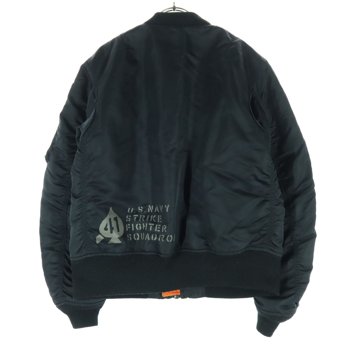 AVIREX アビレックス 長袖 MA-1 ブルゾン M ブラック メンズ