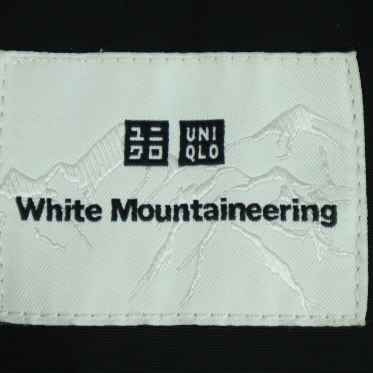 UNIQLO ユニクロ White Mountaineering ホワイトマウンテニアリング コラボ 長袖 ダウンジャケット L ブラック レディース