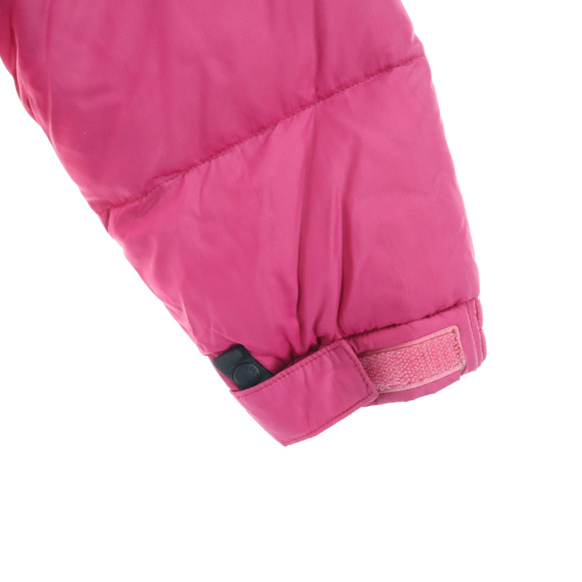 THE NORTH FACE ザノースフェイス ワンポイントロゴ 長袖 ダウンジャケット 140 ピンク NDJ91502 キッズ