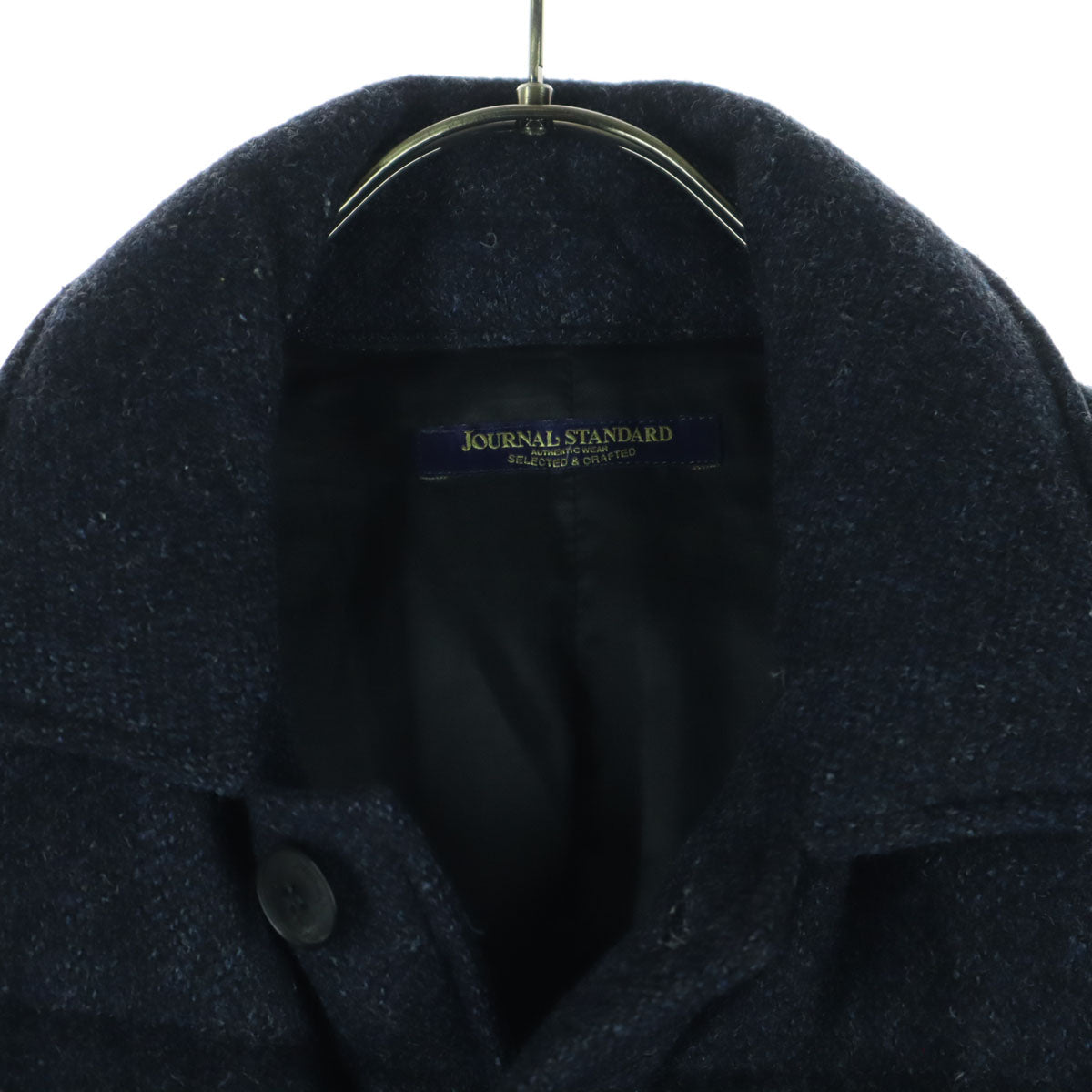 JOURNAL STANDARD ジャーナルスタンダード ウール ダウンジャケット S ダークグレー メンズ