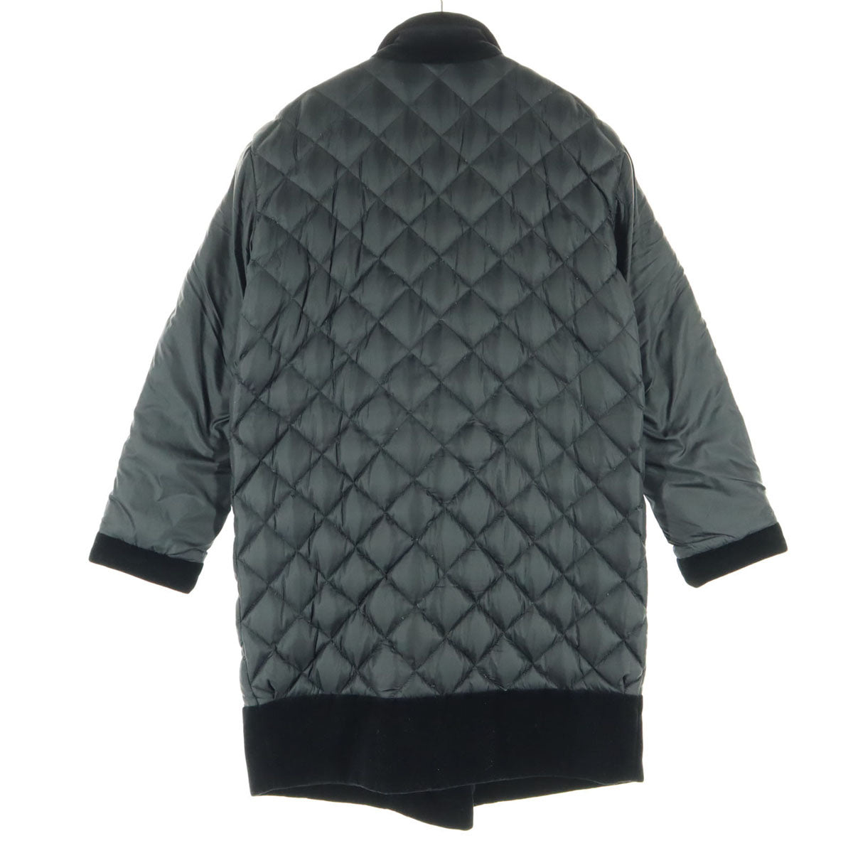 Sonia Rykiel ソニアリキエル 長袖 キルティング ダウンコート M ブラック レディース