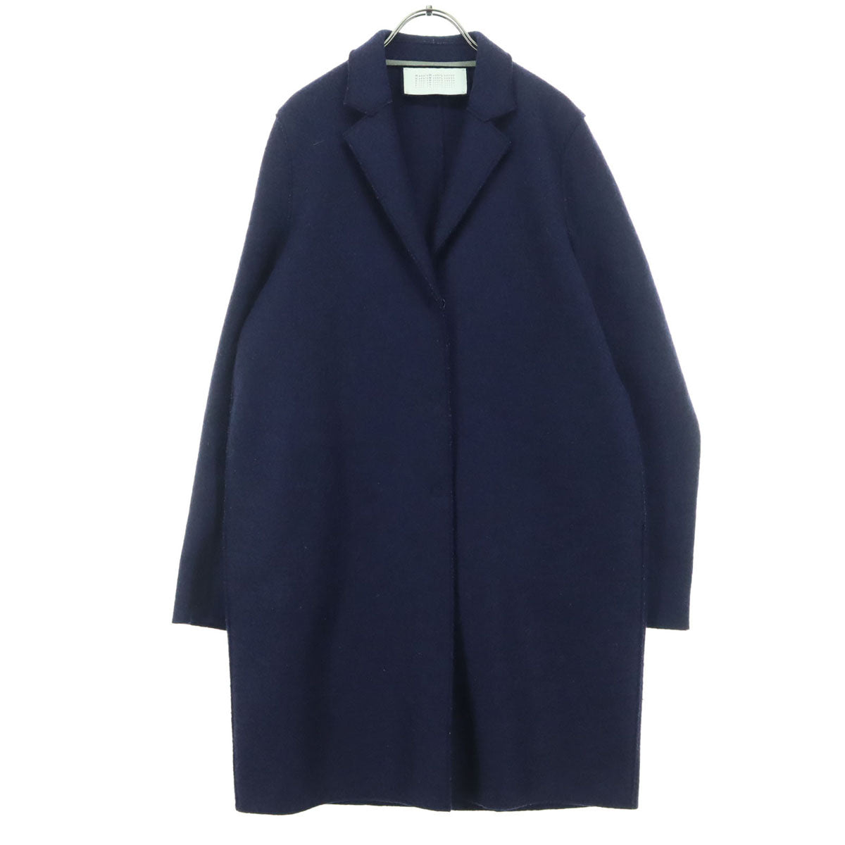 HARRISWHARFLONDON ハリスワーフロンドン 長袖 コート 40 ネイビー A1301MLK レディース