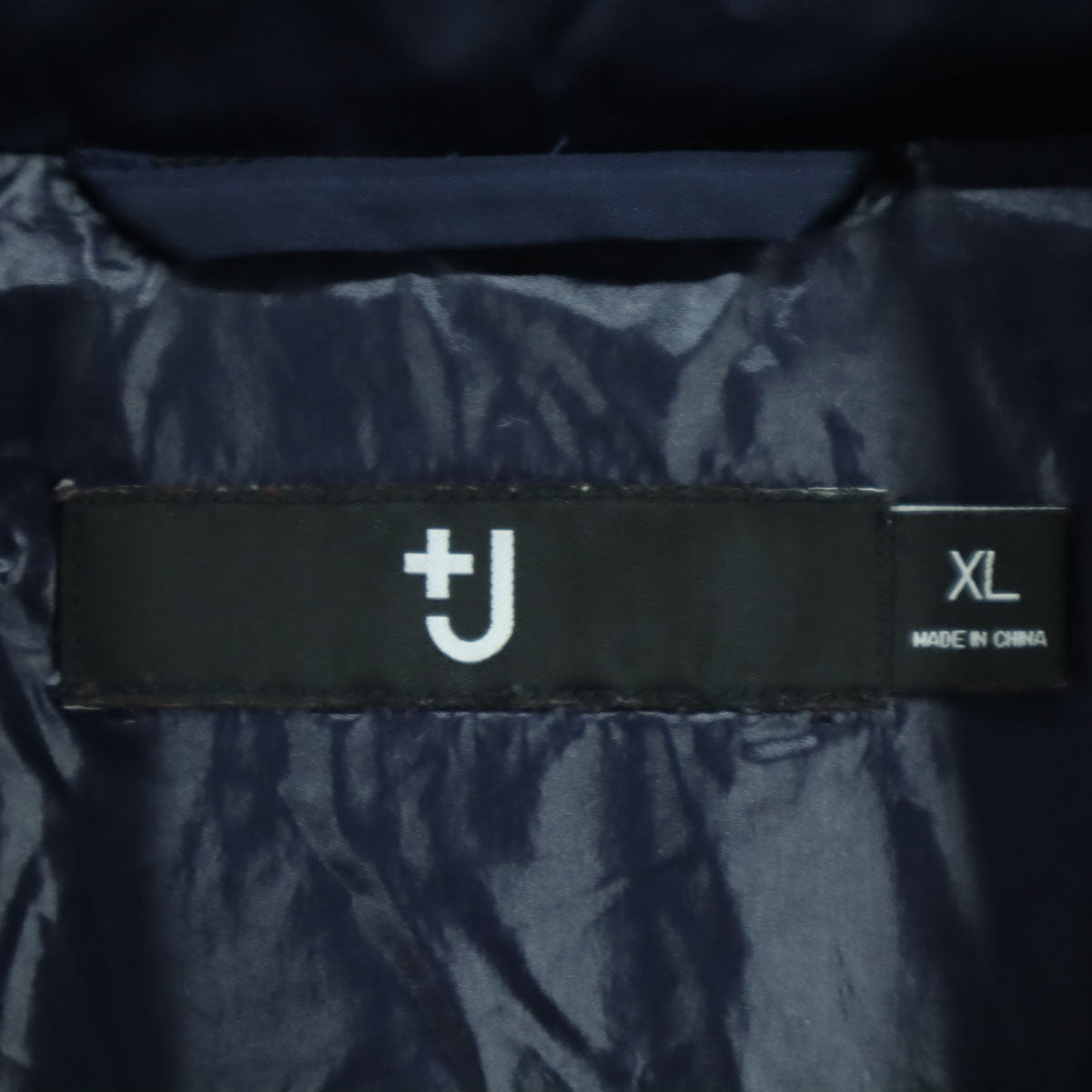 UNIQLO+J ユニクロ+J 厚手 ダウンジャケット XL ネイビー レディース