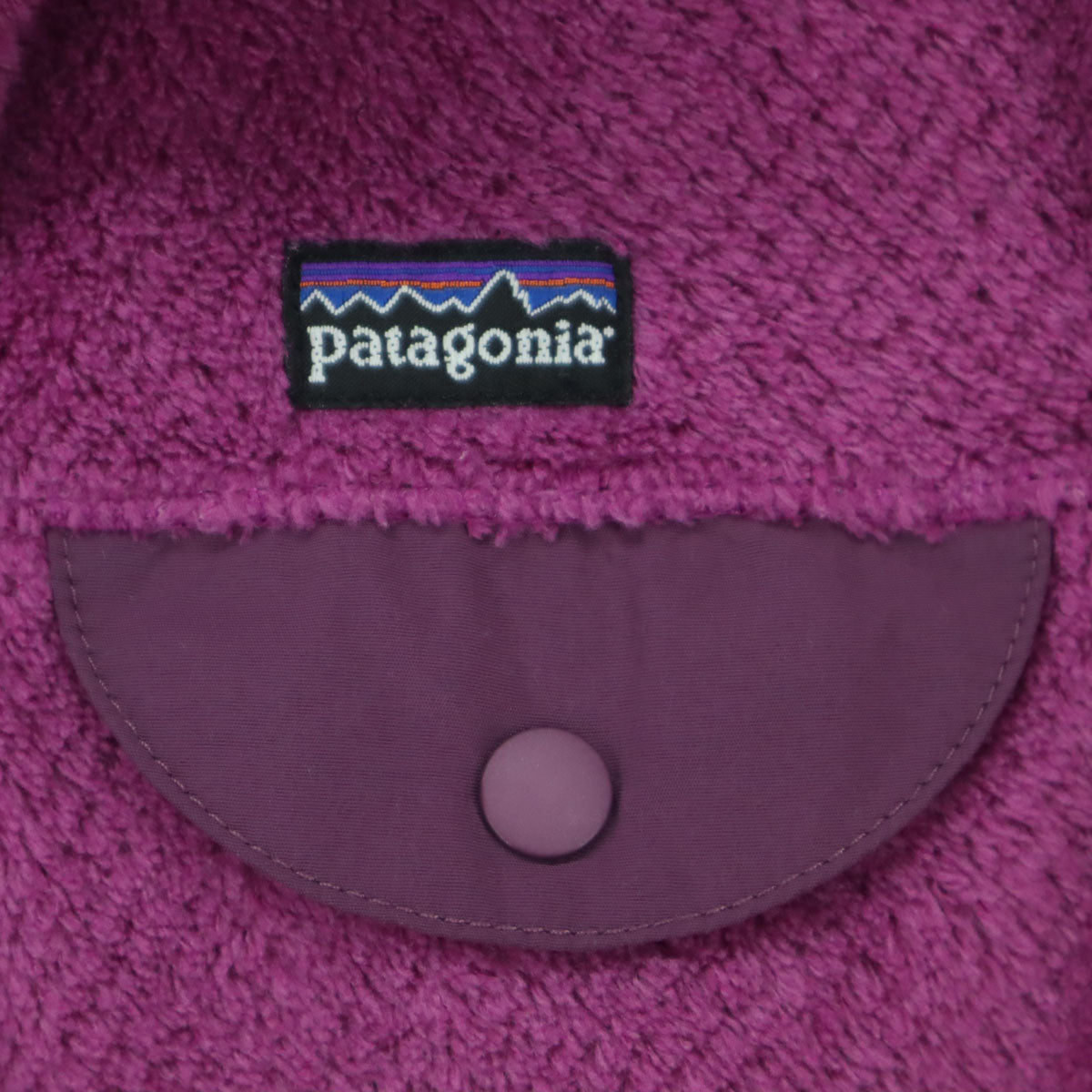 美品 patagonia パタゴニア ポーラテック 長袖 フリースジャケット GIRL's XL(14) ピンク POLARTEC 65475 FA12 キッズ