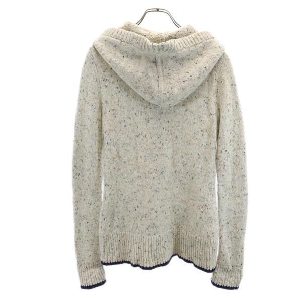 patagonia パタゴニア ハーフボタン ニットジャケット M ベージュ系 アウトドア レディース