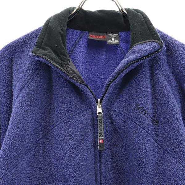MARMOT マーモット フリースジャケット M ネイビー アウトドア メンズ