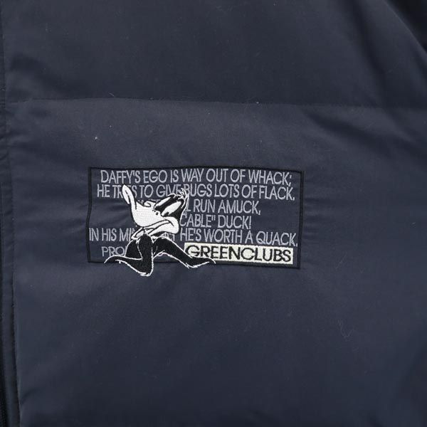 GREENCLUBS グリーンクラブ リバーシブル 中綿ジャケット 黒×アイボリー メンズ