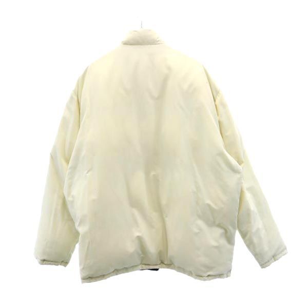 GREENCLUBS グリーンクラブ リバーシブル 中綿ジャケット 黒×アイボリー メンズ