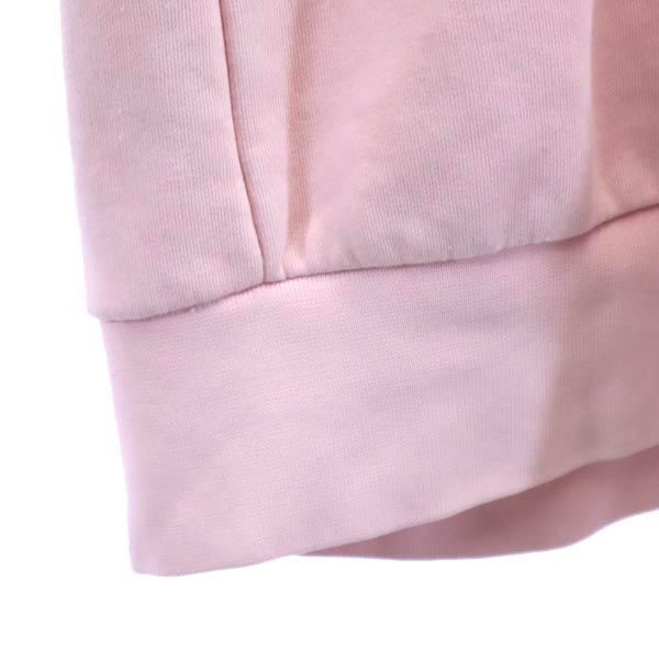 LOVEMOSCHINO ラブモスキーノ ロゴプリント 長袖 スウェット ワンピース 4 ピンク系 レディース