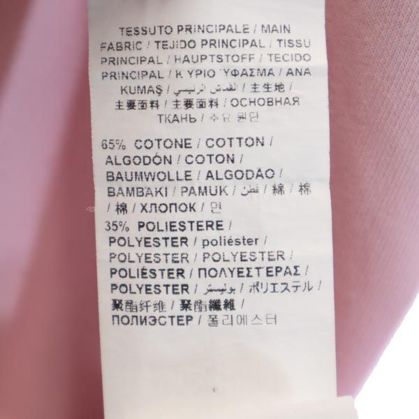 LOVEMOSCHINO ラブモスキーノ ロゴプリント 長袖 スウェット ワンピース 4 ピンク系 レディース