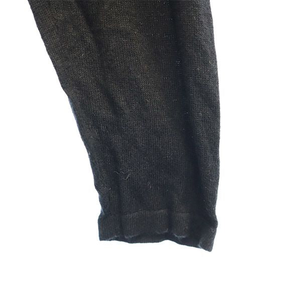 POLO RALPH LAUREN ポロラルフローレン 長袖 ロング ニットカーディガン M ブラック レディース