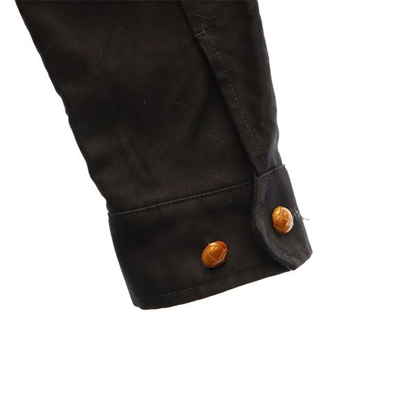 EDIFICE エディフィス コットンジャケット 38 ブラック メンズ