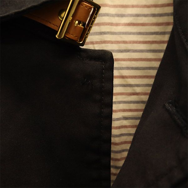 EDIFICE エディフィス コットンジャケット 38 ブラック メンズ