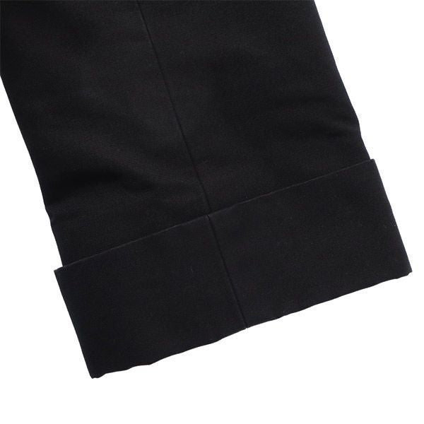 UNITED ARROWS ユナイテッドアローズ ノーカラーコート 36 ブラック レディース