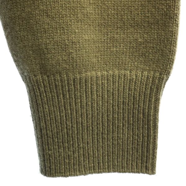 FRAY I.D フレイアイディー ウール 長袖 ロング ニットカーディガン F カーキ レディース