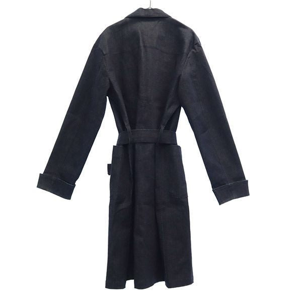 TEMPTATION テンプテーション デニム ガウンコート ネイビー メンズ