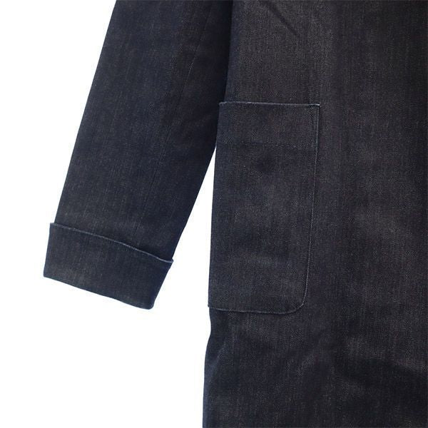 TEMPTATION テンプテーション デニム ガウンコート ネイビー メンズ