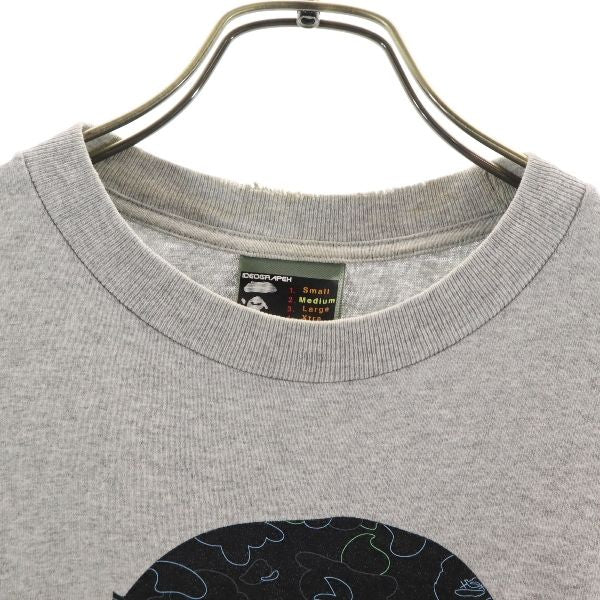 A BATHING APE アベイシングエイプ カウズ コラボ 日本製 半袖 Tシャツ M グレー系 KAWS メンズ