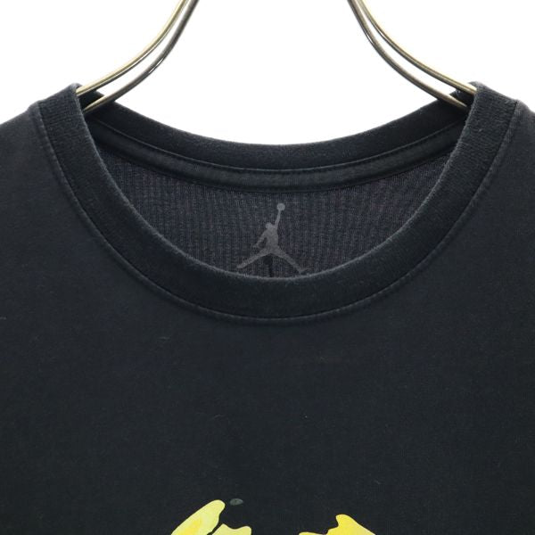 NIKE ナイキ ジョーダン プリント 半袖 Tシャツ S 黒 メンズ