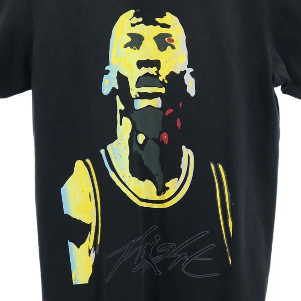 NIKE ナイキ ジョーダン プリント 半袖 Tシャツ S 黒 メンズ
