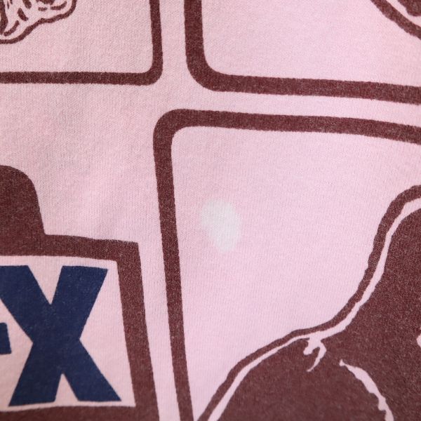 XLARGE エクストララージ 総柄 半袖 Tシャツ M ピンク系 メンズ