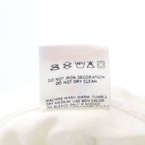 FRUIT OF THE LOOM フルーツオブザルーム 90s オールド USA製 プリント 半袖 Tシャツ M ホワイト メンズ