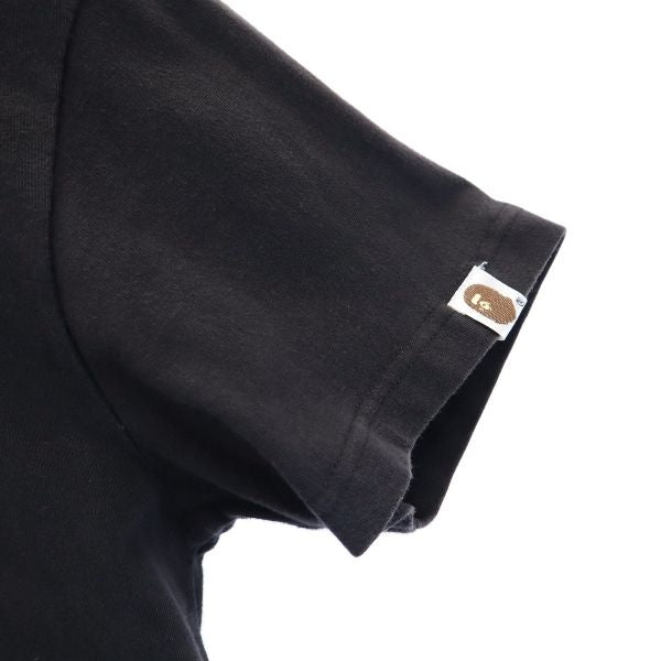 A BATHING APE アベイシングエイプ 日本製 半袖 Tシャツ M ブラック系 メンズ