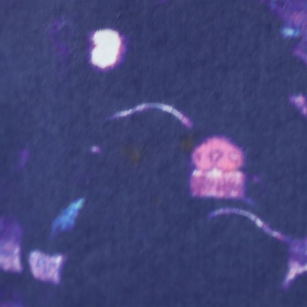 HARLEY DAVIDSON ハーレーダビッドソン 総柄 半袖 オープンカラーシャツ M ネイビー メンズ