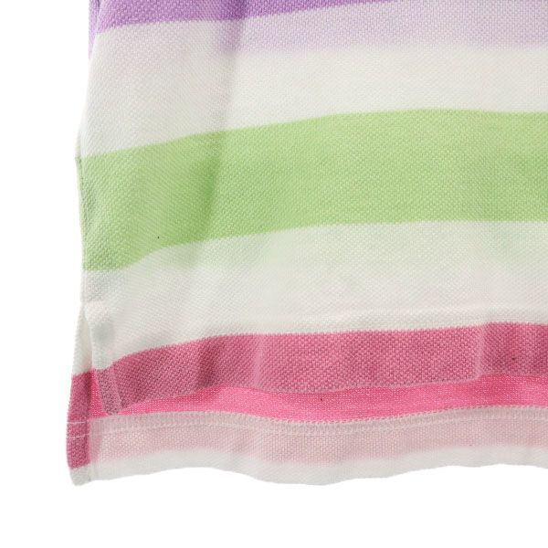 KENZO ケンゾー 日本製 ボーダー 半袖 ポロシャツ 3 鹿の子 メンズ