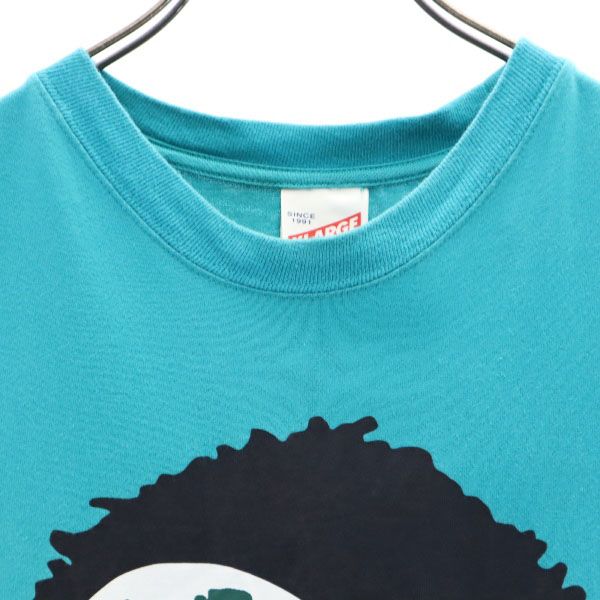 XLARGE エクストララージ プリント 半袖 Tシャツ L グリーン系 メンズ