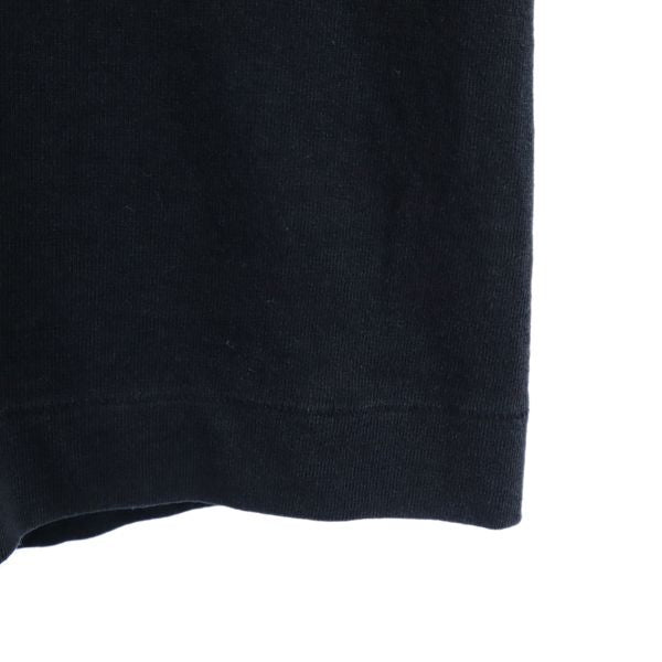 A BATHING APE アベイシングエイプ 日本製 ベイビーマイロ プリント 半袖 クルーネック Tシャツ S 黒系 メンズ