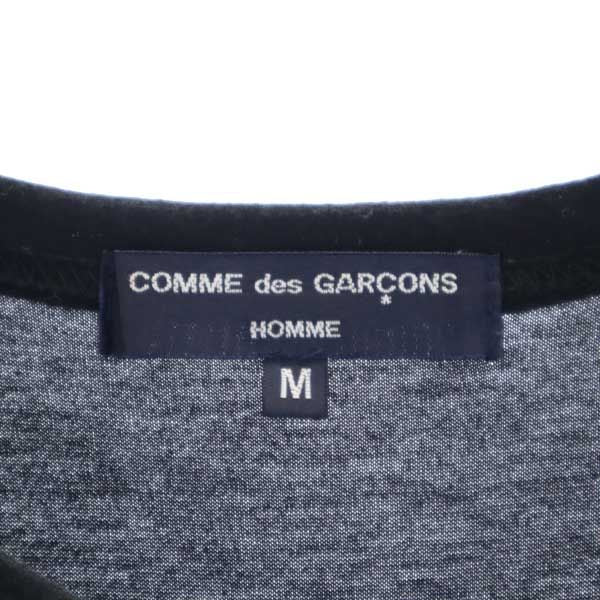 COMME des GARCONS HOMME コムデギャルソンオム 2016年 日本製 半袖 Tシャツ M ブラック系 メンズ