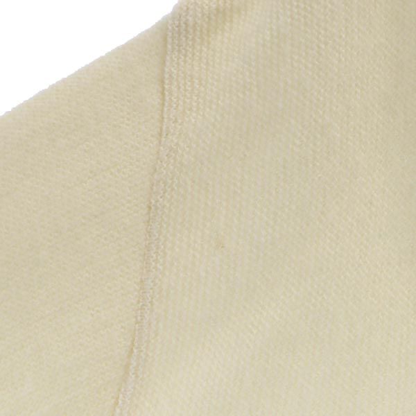 IZOD LACOSTE アイゾットラコステ 80s ヴィンテージ 長袖 Vネック ニット M アイボリー セーター メンズ