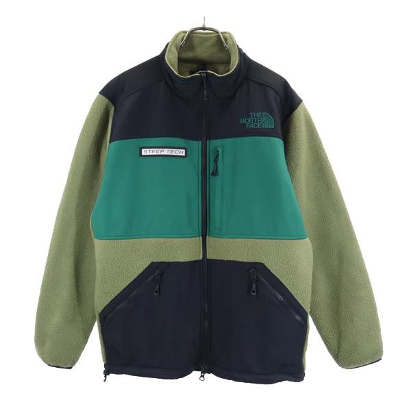 THE NORTH FACE ノースフェイス NA62001 スティープテックジップ フリースジャケット M カーキ系 アウトドア メンズ