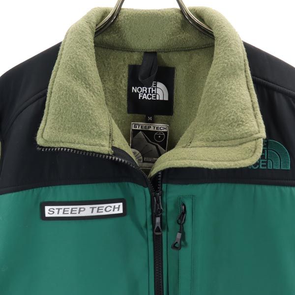 THE NORTH FACE ノースフェイス NA62001 スティープテックジップ フリースジャケット M カーキ系 アウトドア メンズ