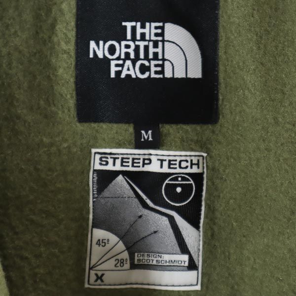THE NORTH FACE ノースフェイス NA62001 スティープテックジップ フリースジャケット M カーキ系 アウトドア メンズ