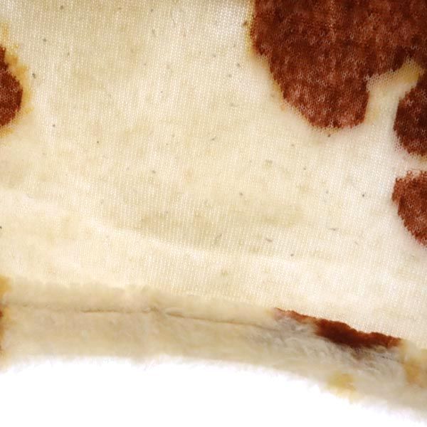 styleeyes スタイルアイズ 東洋エンタープライズ 総柄 ボアジャケット 40 ベージュ×茶 プルオーバー トップス メンズ