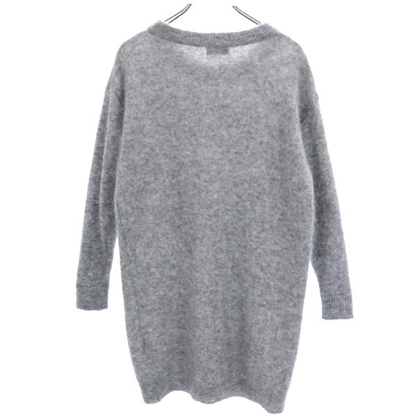ACNE STUDIOS アクネストゥディオズ ウールブレンド 長袖 ニット ワンピース XXS グレー系 セーター レディース
