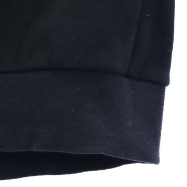 SHAREEF シャリーフ 日本製 長袖 切替 スウェット トレーナー 1 ブラック系 メンズ