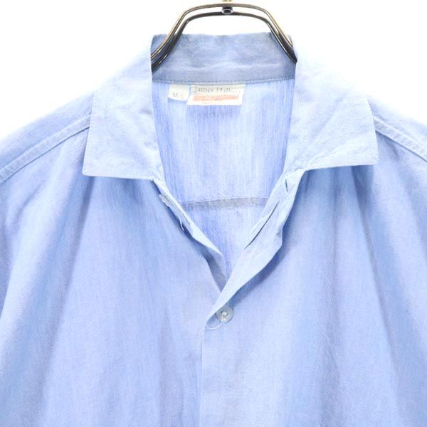 VINTAGE ヴィンテージ 60s 70s 半袖 シャンブレーシャツ L メンズ