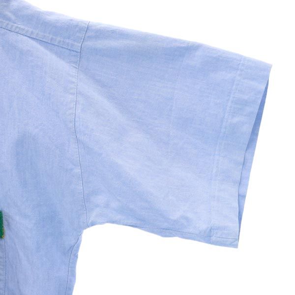 VINTAGE ヴィンテージ 60s 70s 半袖 シャンブレーシャツ L メンズ