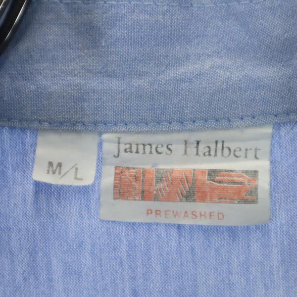 VINTAGE ヴィンテージ 60s 70s 半袖 シャンブレーシャツ L メンズ